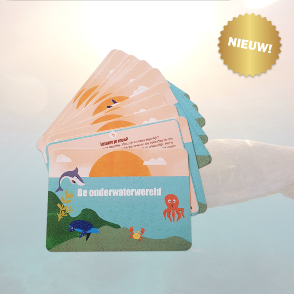 Kaartenset Onderwaterwereld - kids - Afbeelding 3
